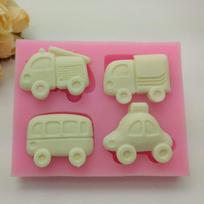 Automobilių formavimo silikoninė forma Fondant tortas šokoladinis dekoravimas kepimo įrankiai
