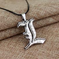 Comic Death Note Dubbele l Yagami Niet-mainstream Ketting Smart Anime Hanger Cosplay karoliai