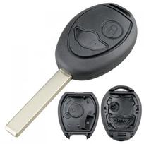 Aukštos kokybės 2 mygtukų automobilio nuotolinio valdymo pultas, tinkantis BMW Mini Cooper/R5 /R50/S gray