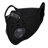 Daydreamer Outdoor Sports Dulkėms atsparus Anti Haze PM2.5 filtro burnos veido dangtelis su vožtuvu juoda