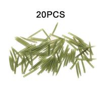 Karpių žvejybai nuo susipainiojimo kabliuko rankovių žarnų rinkinys žvejybos reikmenų jungtis 20pcs