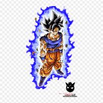 Pleistrai Drabužių maišeliui Lygintuvai ant terminių lipdukų Goku Ultra Instinct Sign Goku Super Saiyan Pattern Plaunamas šilumos perdavimas
