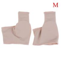 1 poros koregavimo gelio pagalvėlė, elastinė nailono apsauga, pirštų atskyrimo priemonė, ortopedinė apsauga M 39-40 gray