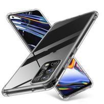 Storas smūgiams atsparus silikoninis skaidrus dėklas, skirtas Realme 11 8 9 Pro C53 C63 C51 C67 OPPO A40 A80 A78 A98 A38 A74 A94 A79 5G A38 A60 A16 apsauginis dangtelis Realme 7 5G gryna