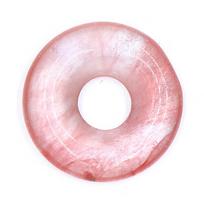 2vnt Natūralus akmuo, karoliukai, didelė skylė 2Pc/18mm-Watermelon Red