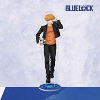 Anime akrilo stovo veiksmo figūrėlės žaislas Bluelock PVC lazerinis stalinis kompiuteris Bachira Kiyoshi Seiichi Seishiro Nagi Yoichi Isagi stovo modelis