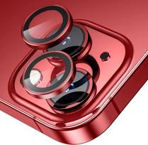 Giliai violetinė fotoaparato objektyvo apsauga, skirta iPhone 15 14 Pro Max Plus 13 12 Mini 11 14Pro 14Plus 11Pro Iphone14 13Pro 12Pro stiklo apsauginės plėvelės priedas For iPhone 14 raudona