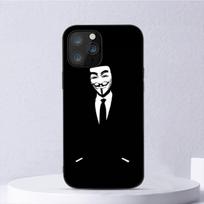 „Hacker Anonymous“ telefono dėklas, skirtas „iPhone 11 12 Mini 13 14 Pro Xs Max X 8 7 6s Plus 5 Se Xr Shell“ iPhone7 black