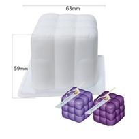 3D netaisyklingos silikoninės žvakės formos Aromaterapijos žvakių formos, rankų darbo žvakės, dervos formos, žvakių gamybos reikmenys A