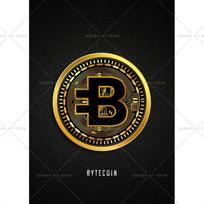 Abstraktus auksinis Bitcoin Monero Cardano drobės tapyba Šiaurės šalių modernus sienų menas Plakatas Spausdinti paveikslėlius kambario interjerui Namų dekoras 21x30 No Frame black