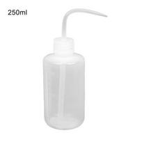 250/500 ml nešiojamas skaidrus nepurškiamas tuščias tatuiruotės difuzoriaus plovimo išspaudžiamas buteliukas 250ml
