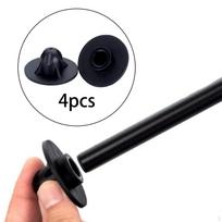 4 vnt. kėdžių kojų dangteliai pėdų užvalkalai Lengvai montuojami slydimo baldai Pipe Diameter 13mm