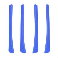 4 vnt. Akinių smilkinio galiukų movelės Silikoninės ir patvarios Aksesuaras Ilgis 69 mm Lengvas svoris mėlyna