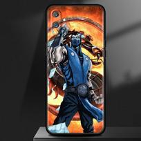 Silikoninis dėklas Realme 8 C21 6 7 Pro C3 C11 XT GT 5 C12 C15 C21Y X50 7i prabangus minkštas telefono dangtelis žaidimas Mortal Kombat Funda Realme GT Master gray