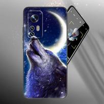 Vilko meno dėklas telefonui Xiaomi Mi 10T 11i 11T Note 10 11 Lite NE F1 POCO F3 M3 X3 GT NFC M4 X4 Pro 5G Minkštas TPU Juodas dangtelis POCO M4 Pro 5G gray
