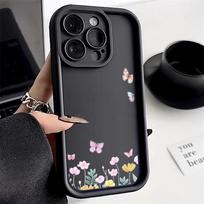 N86 Maža šviežia gėlė drugelis Minkštos angelo akys Telefonų dėklai Samsung A54 A34 A13 A14 S23 S24 Ultra S20 Xiaomi Redmi Note 13 12C Smūgiams atsparus dėklas Samsung A03