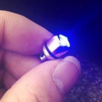 1 vnt. LED vakarėlio balionai Raudoni Mėlyni Balti Žali Mirksintys Šviestuvai Pasidaryk pats Balionų Lempa 11*20mm geltona