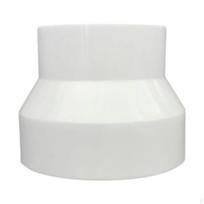 Oro kanalo adapterio priedai Vėdinimo sieninio flanšo vamzdžio jungtis buto šviesai 150mm to 100mm