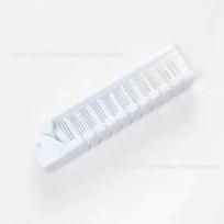 Nešiojamos antistatinės sulankstomos šukos su retais ir tankiais dantukais - Idealios kelionėms, mokyklai ir viešbučiams - Be mazgų, dvigalio dizaino moterims. Folding comb (white) balta
