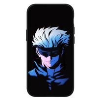 iPhone 16 15 14 Xiaomi Redmi Note 13 12 11 Pro Max X 10 8 9 XR Samsung Galaxy S24 S23 A05 OPPO Huawei Anime Jujutsu Kaisen Gojo Satoru Telefono dėklas for Xiaomi Poco X6 Pro rausvai ruda