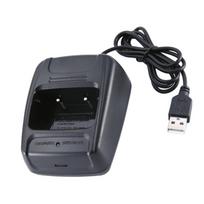 USB stalinio įkroviklio stovas, skirtas Baofeng BF 666s/777s/888s/999s/C1 dvipusio radijo racija su indikatoriaus lempute