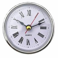 Romėniški skaičiai įdėklai Kvarcinio laikrodžio įdėklas 1 vnt 65MM Aukso spalvos sidabras