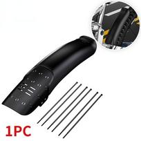 1vnt / 2vnt Universalus kietas korpusas dviračio sparnas priekinė galinė padanga ratų sparnas purvasaugis dviračio purvasaugis sparnas dviračių priedai 1PC black