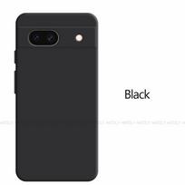 Google Pixel 8A dėklas Google Pixel 8A 7A 6A 7 8 Pro dangtelis Prabangus TPU smūgiams atsparus skysto silikono apsauginis galinis dėklas Pixel 8A juoda
