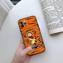 II25 Mikė Pūkuotukas Telefono Dėklas iPhone 6 6s 7 8 11 12 13 14 15 XS Pro Max XR X SE Samsung S20 S21 S22 S23 S24 FE Ultra Plus Lite S21S A55 Samsung S21 Plus Arlekinas