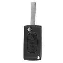 Nuotolinio valdymo pulto 3 mygtukų rakto pakabuko dėklas, tinkantis „Peugeot 107 207 307 407 408“ gray