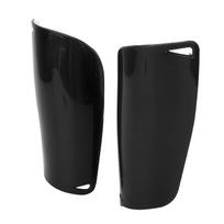 Small Size Soccer Shin Guards Comfortable Compact Shin Guards for Children TeenagersBlack juoda
