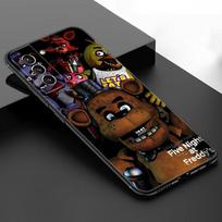 Five-Nights-At-Freddys Juodas Silikoninis Telefono dėklas Skirtas Samsung Galaxy S23 S21 S20 FE S24 S22 Ultra S10E S10 S9 S8 Plus Samsung S9 Plus