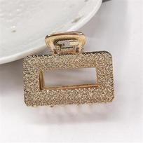 Korean Elegant Medium Alloy Hair Grab Clip Hairpin Headpiece gray