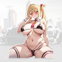 Seksualūs Anime Animaciniai Viniliniai Lipdukai - Vandeniui Atsparūs ir Kūrybingi Lipdukai Automobiliams, Nešiojamiems Kompiuteriams ir Kitiems