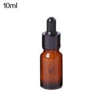 5–100 ml „Mini Amber Glass“ skysto reagento pipetės buteliuko akių lašintuvas tuščias 5ML