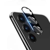 2 vnt. Fotoaparato objektyvo dėklas Samsung Galaxy S25 S24 Ultra A16 A36 A56 A35 A55 A15/Xiaomi Redmi Note 13 14 Pro Grūdintas fotoaparato apsauginis objektyvo žiedas Plėvelė Samsung s24FE juoda