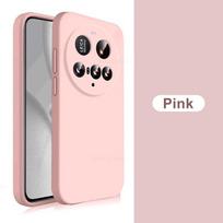For For Xiaomi 15 Ultra Case Liquid Silicone Phone Cases For Xiaomi Mi 15 Ultra Mi15 Ultra Xiaomi15Ultra Shockproof Protective Cover For Xiaomi 15 Ultra rožinė