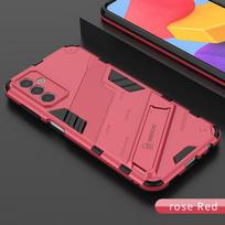 Shockproof Armor Case For Samsung Galaxy M13 M33 A13 A23 A33 A53 A73 M12 M32 M52 A12 A22 A32 A52 A72 4G 5G Back Phone Cover Samsung M13 rožinė raudona spalva