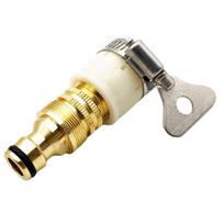 Universalios žarnos čiaupo jungtys Čiaupo jungtis Sodo vandens žarnos vamzdžio jungtis Čiaupo adapteris Laistymo sodo įrankis 15-23mm Pack of 1 auksas