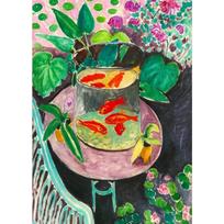 Henri Matisse Spalvingas Peizažas Ant Drobės Spaudinys Šiuolaikinis Sienos Menas Svetainei Miegamajam Dekoratyvinis Plakatas Namų Dekoras 21cm×30cm NoFrame