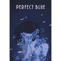 Klasika Anime Trileris Filmas Tobula Mėlyna Plakatai ir Spaudiniai Drobės Spausdinimas Sienos Menas Paveikslas Svetainei Namų Dekoras Dovanos 21cm×30cm NoFrame