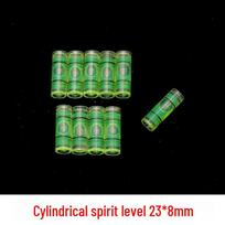 Mini akrilinis vienos linijos burbulinis gulsčiukas-liniuotė