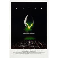 Klasikinis siaubo mokslinės fantastikos filmas „Svetimas“ plakatas Drobės tapyba HD spaudinys Šiuolaikinis sienos meno paveikslas Svetainės miegamojo dekoravimas Dovana 21cm×30cm NoFrame