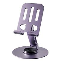Reguliuojamas keliais kampais Nešiojamas telefono laikiklis tinginiams Universalus sulankstomas telefono planšetinio kompiuterio stovas Samsung IPhone Ipad 9*11*3.5cm pilka