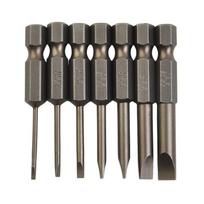 2.0 Screwdriver Bit 3.0 5.0 50mm 6.35mm Shank 7PCS
