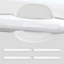 4 vnt. Skaidrūs Automobilio Durų Apsaugos nuo Susidūrimų Bamperio Juostelės Lipdukai Mercedes Benz AMG GLC43 GLC250 GLC300 X253 C253 W253 S W212 W222 W204 E63