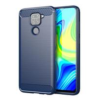 For Cover Xiaomi Redmi Note 9 Case For Redmi Note 9 Pro TPU Hard Soft Cover For Mi Note 10 Lite Redmi Note 9 8 T Pro 9S Fundas For Mi Note 10 Pro mėlyna