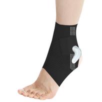 Adjustable Breathable Ankle Support Brace for Plantar Fasciitis Relief Tendon Stabilization During Athletic Activities 3XL juoda