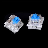 10 vnt Mechaninis klaviatūros jungiklis mėlynas Cherry Mx klaviatūros testerio dalims