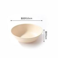 Drop Resistance Household Instant Noodles Creative Noodle Bowl 15cm smėlis